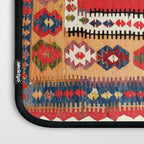 Obruk  Antique Konya Turkish Kilim Print Laptop Sleeve Gallery Image 3