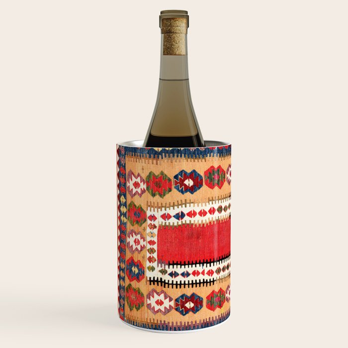 Obruk  Antique Konya Turkish Kilim Print Wine Chiller Gallery Image 2