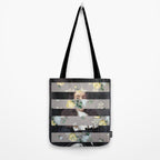A Portrait With Bars 3 Tote Bag Gallery Image 2