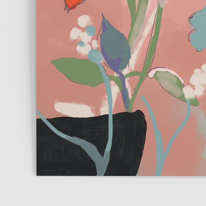 blooming abstract pink Poster Gallery Image 3