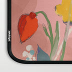 blooming abstract pink Laptop Sleeve Gallery Image 3
