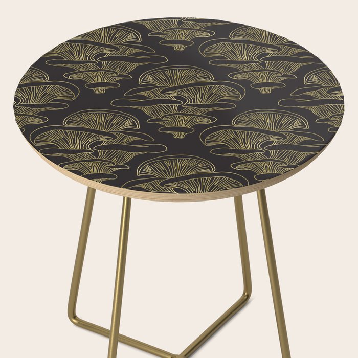 Gilded Oyster Mushroom Side Table Gallery Image 2