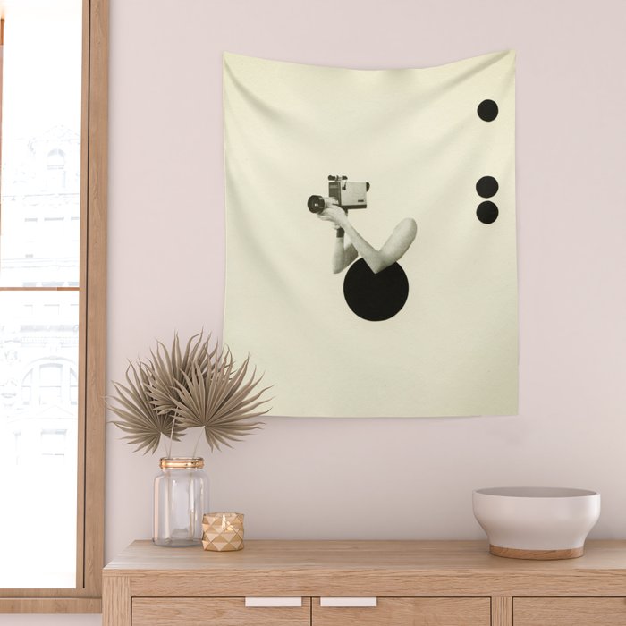 Film Noir Wall Tapestry Gallery Image 2