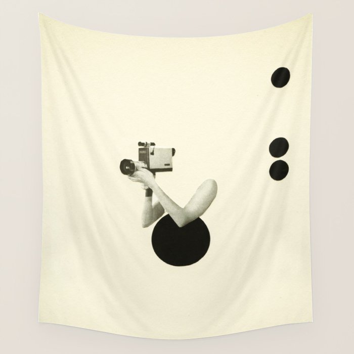 Film Noir Wall Tapestry Gallery Image 4