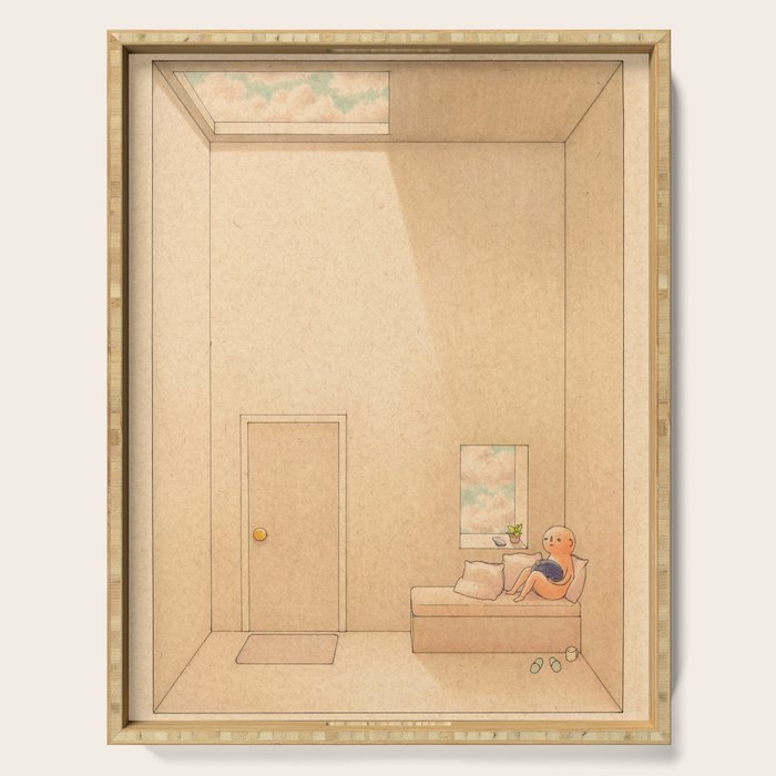 Space to Breathe Serving Tray Gallery Image 1