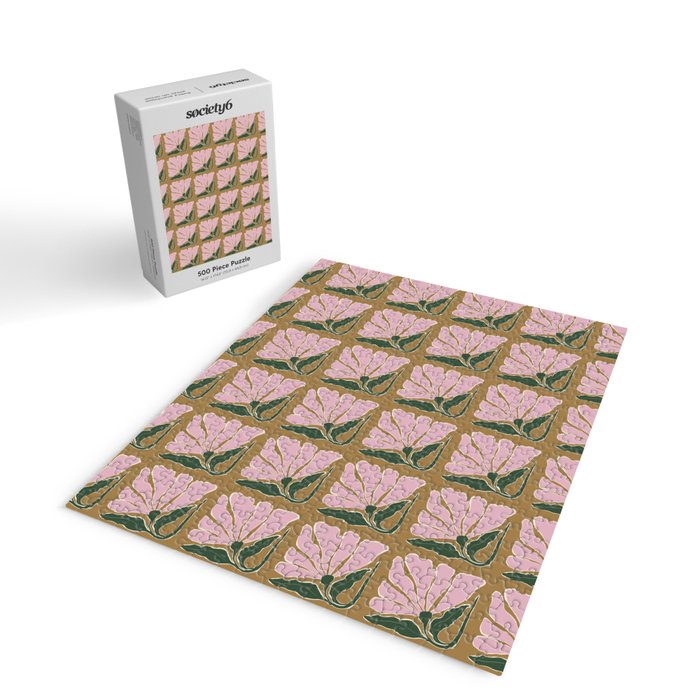 Bold Blooming V Jigsaw Puzzle Gallery Image 2