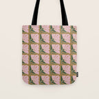 Bold Blooming V Tote Bag Gallery Image 1