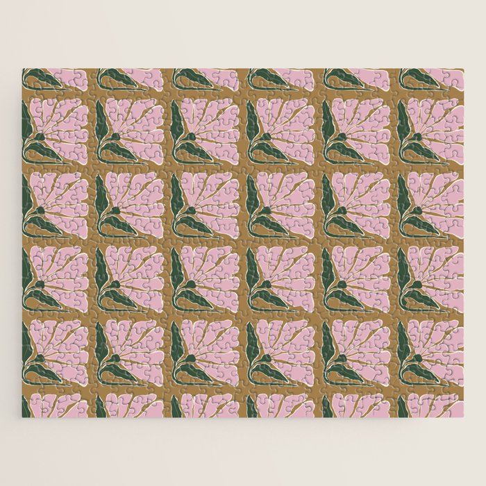 Bold Blooming V Jigsaw Puzzle Gallery Image 1