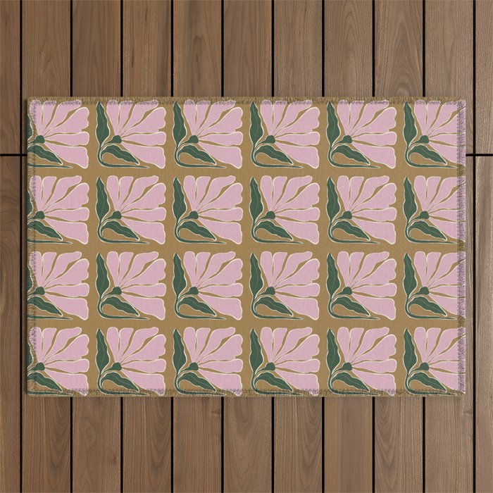 Bold Blooming V Outdoor Rug Gallery Image 1