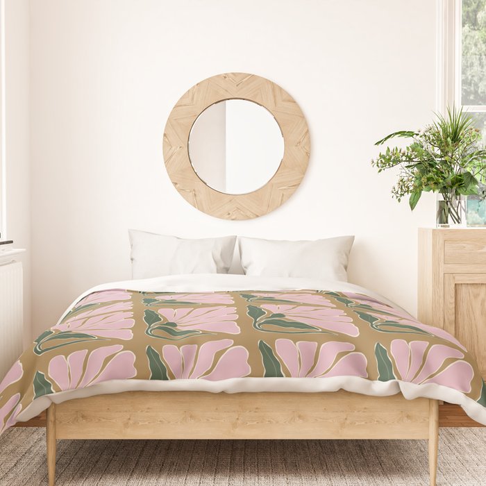 Bold Blooming V Duvet Cover Gallery Image 3