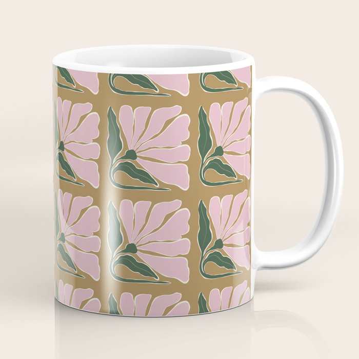 Bold Blooming V Coffee Mug Gallery Image 1