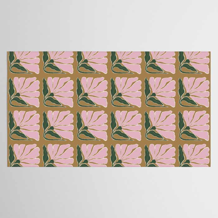 Bold Blooming V Tablecloth Gallery Image 2
