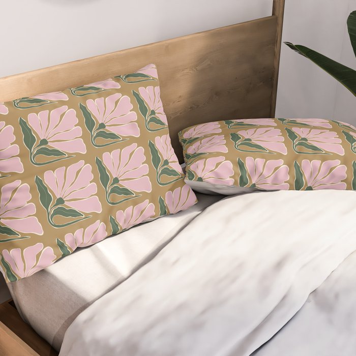 Bold Blooming V Pillow Sham Gallery Image 2