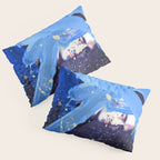 Blue Explosion Pillow Sham Gallery Image 3