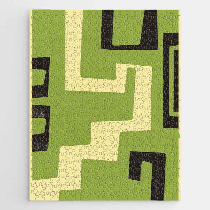 Modern Abstract Minimal Shapes 148 Jigsaw Puzzle Gallery Image 1