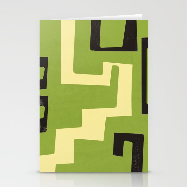 Modern Abstract Minimal Shapes 148 Stationery Card Gallery Image 1