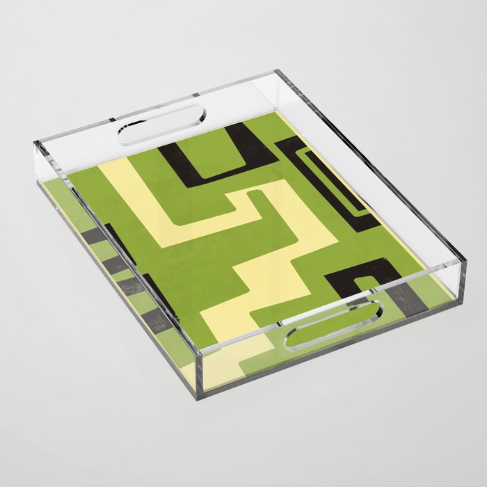 Modern Abstract Minimal Shapes 148 Acrylic Tray Gallery Image 1