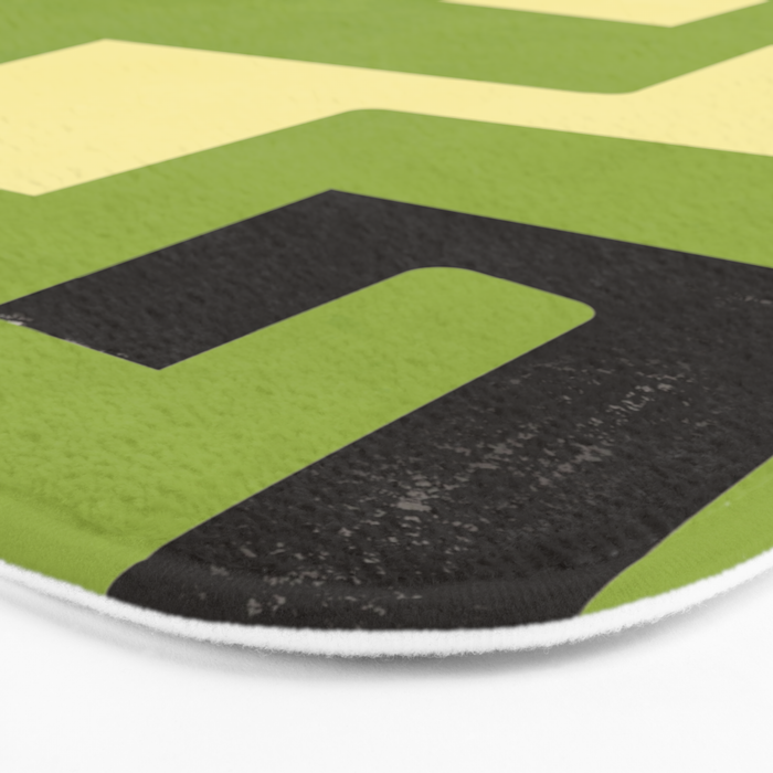 Modern Abstract Minimal Shapes 148 Bath Mat Gallery Image 3