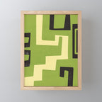 Modern Abstract Minimal Shapes 148 Mini Art Print Gallery Image 1