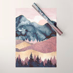 Mauve Vista Wrapping Paper Gallery Image 1