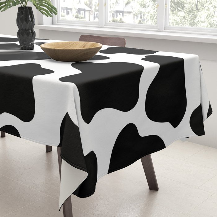 Cow Print Tablecloth Gallery Image 3