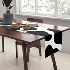 Cow Print Table Runner Gallery Image 2