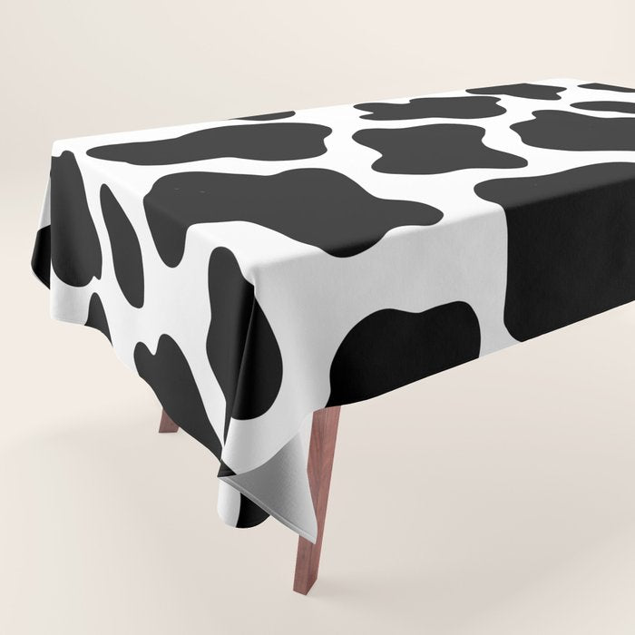 Cow Print Tablecloth Gallery Image 1