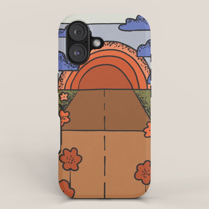 On The Road #1 iPhone Case Gallery Image 1