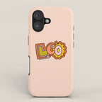 Leo Doodle Letters iPhone Case Gallery Image 1