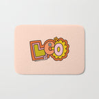 Leo Doodle Letters Bath Mat Gallery Image 1