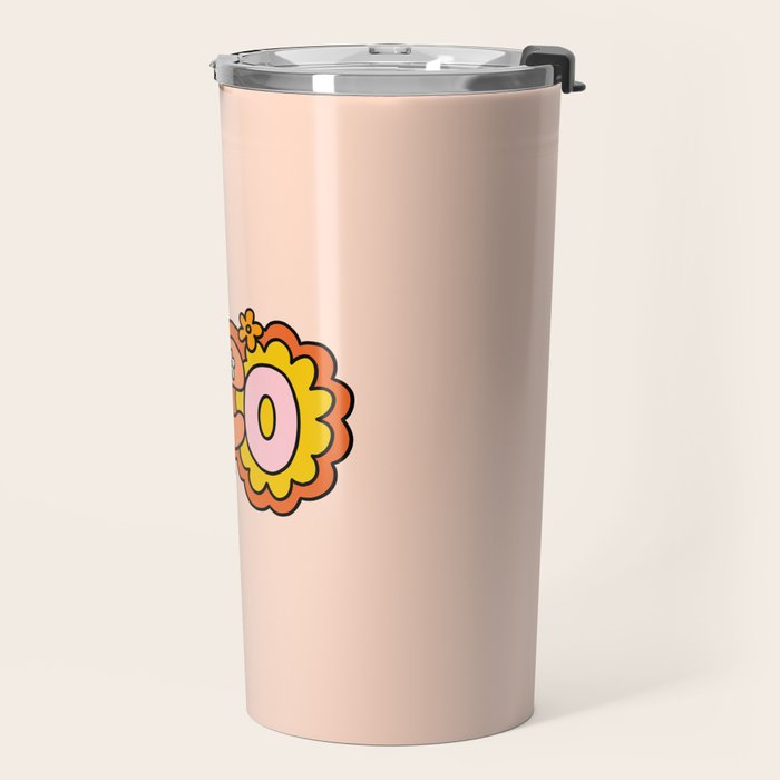 Leo Doodle Letters Travel Mug Gallery Image 2