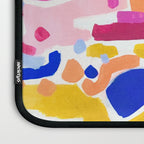 Candy In The Milky Way Galaxy 2 Original Painting by Ejaaz Haniff Acrylic Painting Abstract Art Shapes Pattern Fun Colorful Shapes Laptop Sleeve Gallery Image 3