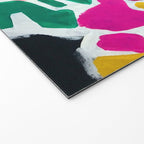 Candy In The Milky Way Galaxy 2 Original Painting by Ejaaz Haniff Acrylic Painting Abstract Art Shapes Pattern Fun Colorful Shapes Welcome Mat Gallery Image 2