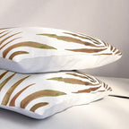 Tropical Fan Palm - Sepia Pillow Sham Gallery Image 3