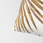 Tropical Fan Palm - Sepia Pillow Sham Gallery Image 4