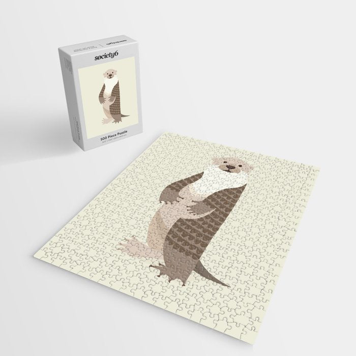 Whimsical Otter Jigsaw Puzzle Gallery Image 2