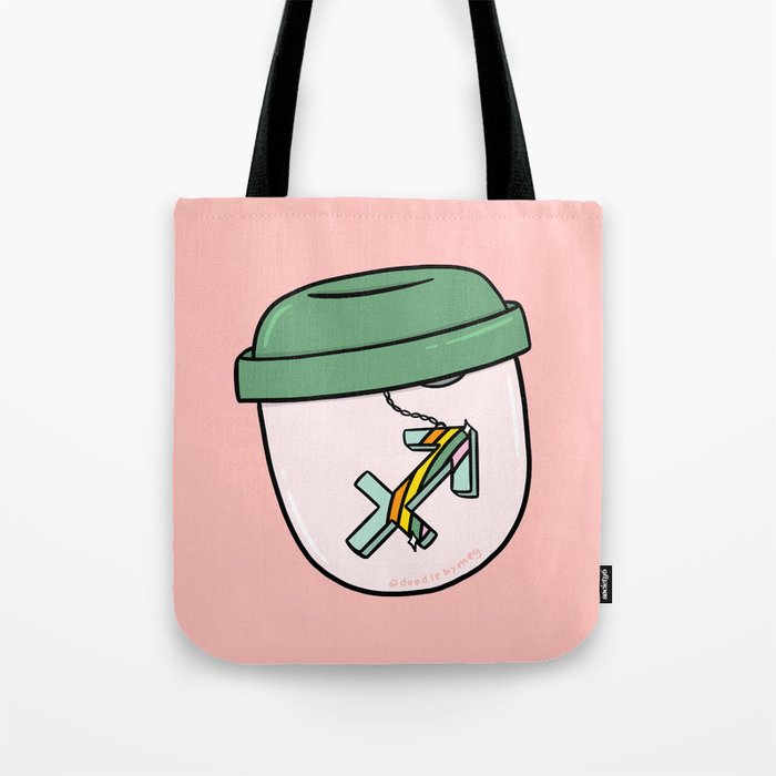 Sagittarius Keychain Tote Bag Gallery Image 1