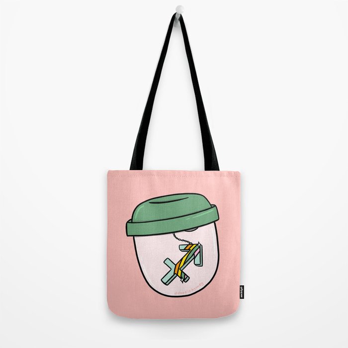 Sagittarius Keychain Tote Bag Gallery Image 2