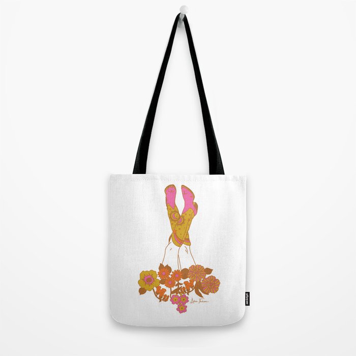 Love Stoned Cowboy Boots Tote Bag Gallery Image 2