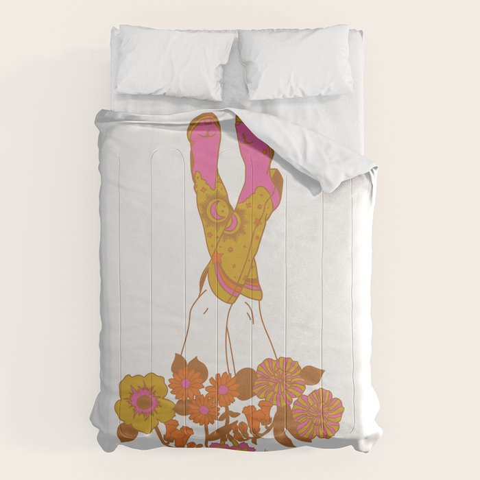 Love Stoned Cowboy Boots Comforter Gallery Image 1