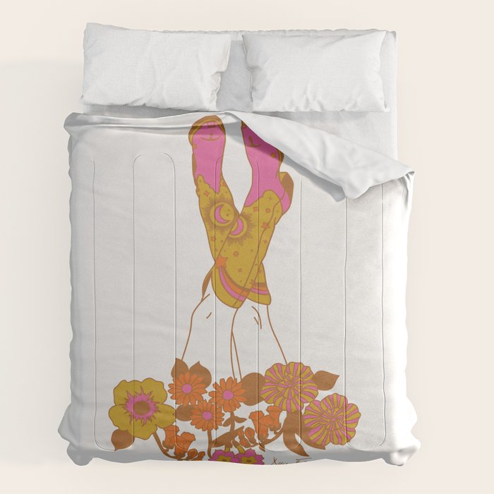 Love Stoned Cowboy Boots Comforter Gallery Image 2