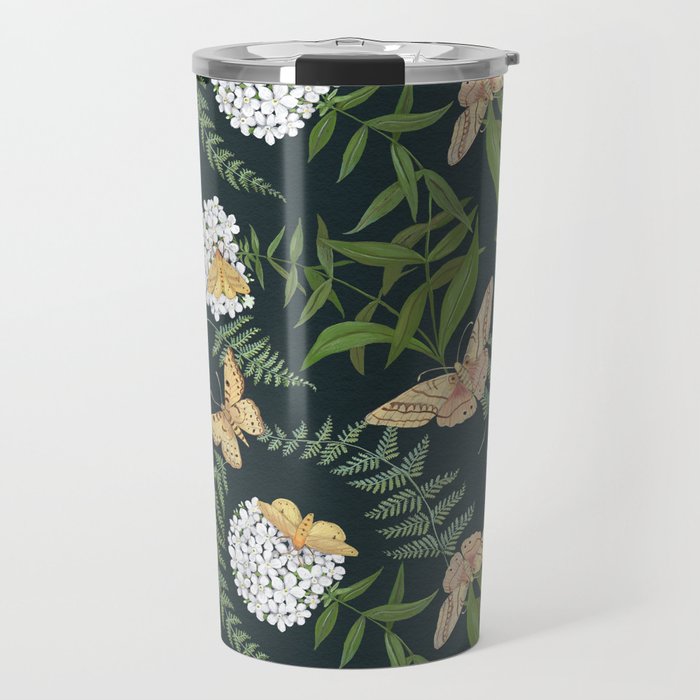 Phlox with Moths Travel Mug Gallery Image 1
