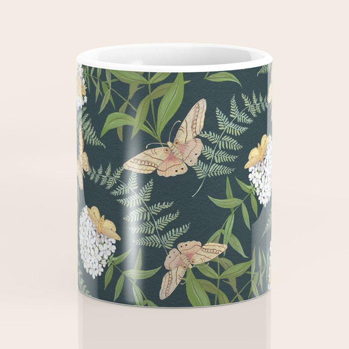 Phlox with Moths Coffee Mug Gallery Image 4