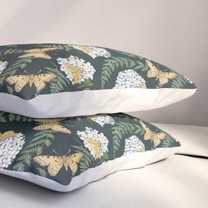Phlox with Moths Pillow Sham Gallery Image 3