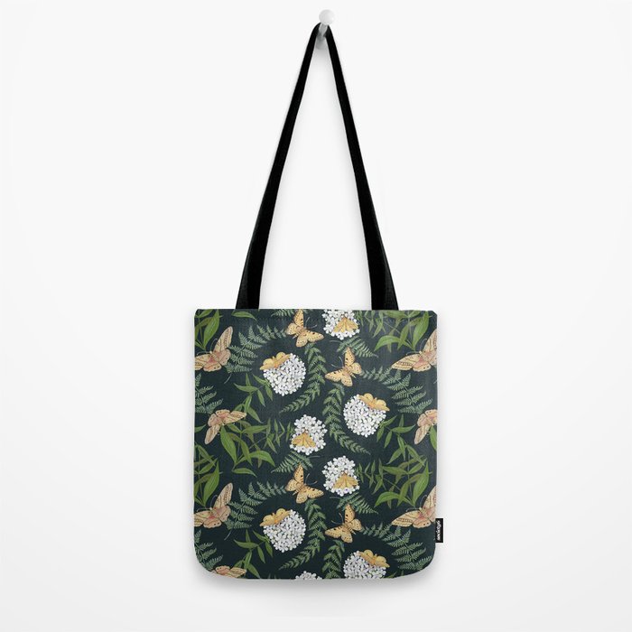 Phlox with Moths Tote Bag Gallery Image 2