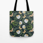 Phlox with Moths Tote Bag Gallery Image 1