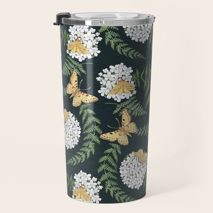 Phlox with Moths Travel Mug Gallery Image 3