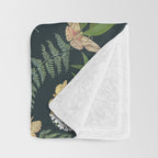 Phlox with Moths Throw Blanket Gallery Image 3