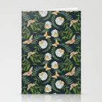 Phlox with Moths Stationery Card Gallery Image 2