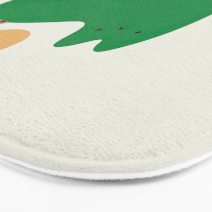 Cat Landscape 118A: Purrfect Campsite A Bath Mat Gallery Image 3